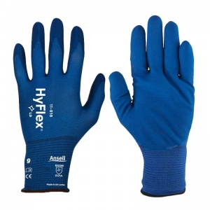 Ansell HyFlex 11-818 Abrasion-Resistant Gloves